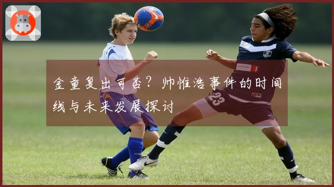 金童复出可否？帅惟浩事件的时间线与未来发展探讨